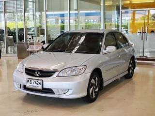  HONDA CIVIC 1.7 VTI AUTO เทา 2005 รถบ้านเทรินป้ายแดง รถพร้อมใช้