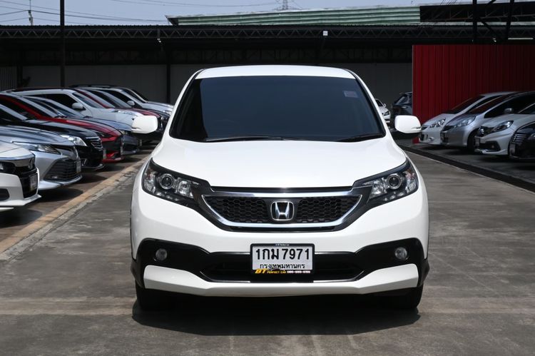 Honda CR-V 2013 2.0 E 4WD Utility-car เบนซิน ไม่ติดแก๊ส เกียร์อัตโนมัติ ขาว รูปที่ 2