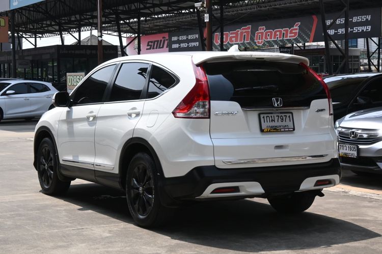Honda CR-V 2013 2.0 E 4WD Utility-car เบนซิน ไม่ติดแก๊ส เกียร์อัตโนมัติ ขาว รูปที่ 4