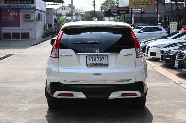 Honda CR-V 2013 2.0 E 4WD Utility-car เบนซิน ไม่ติดแก๊ส เกียร์อัตโนมัติ ขาว รูปที่ 3