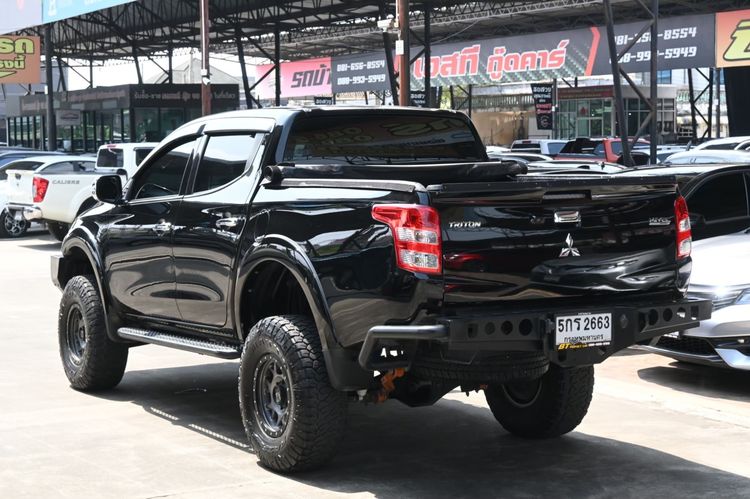 Mitsubishi Triton 2018 2.4 GLS Limited Plus Pickup ดีเซล ไม่ติดแก๊ส เกียร์อัตโนมัติ ดำ รูปที่ 4