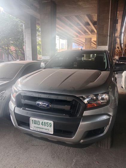 รถ Ford Ranger 2.2 Hi-Rider XL Plus สี บรอนซ์เงิน