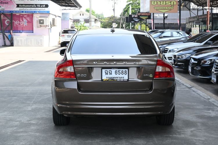 Volvo S80 2013 1.6 Drive Sedan เบนซิน ไม่ติดแก๊ส เกียร์อัตโนมัติ น้ำตาล รูปที่ 4