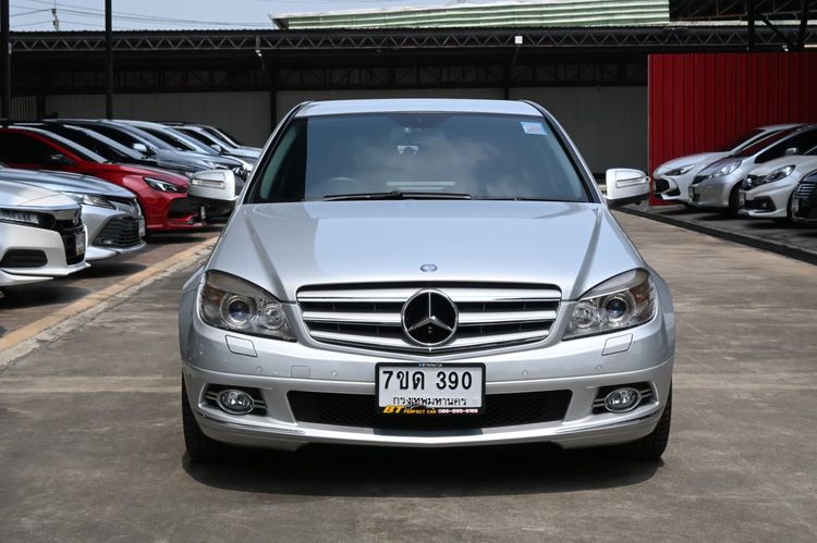 Mercedes-Benz C-Class 2009 C200 Kompressor Sedan เบนซิน ไม่ติดแก๊ส เกียร์อัตโนมัติ บรอนซ์เงิน รูปที่ 2