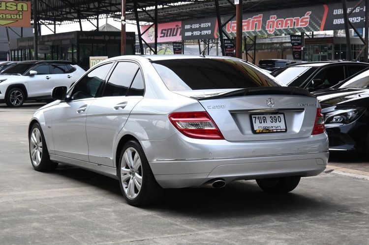 Mercedes-Benz C-Class 2009 C200 Kompressor Sedan เบนซิน ไม่ติดแก๊ส เกียร์อัตโนมัติ บรอนซ์เงิน รูปที่ 3