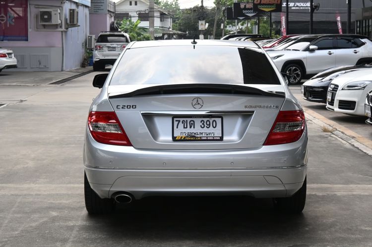 Mercedes-Benz C-Class 2009 C200 Kompressor Sedan เบนซิน ไม่ติดแก๊ส เกียร์อัตโนมัติ บรอนซ์เงิน รูปที่ 4