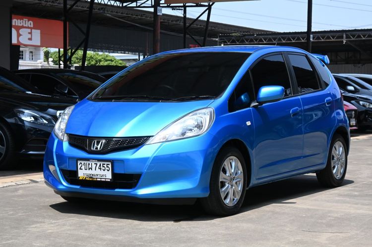 Honda Jazz 2013 1.5 V Sedan เบนซิน ไม่ติดแก๊ส เกียร์อัตโนมัติ ฟ้า