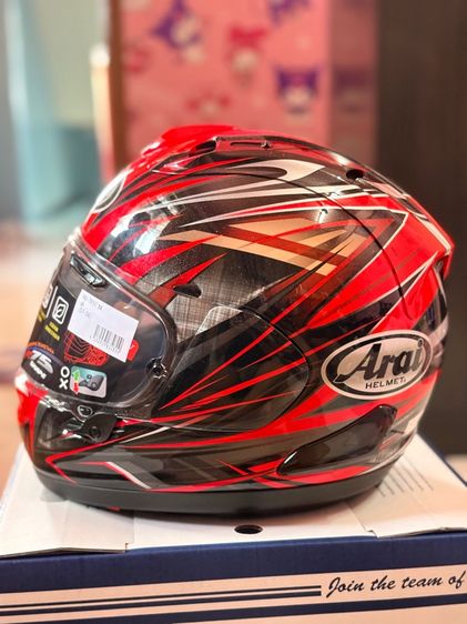 Arai rx7x radical red รูปที่ 5
