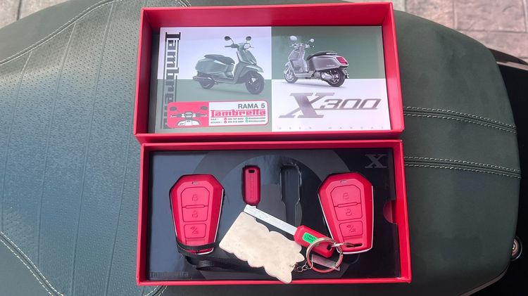Lambretta X300 จดปี 23 ไมล์ 1102 km. รูปที่ 4