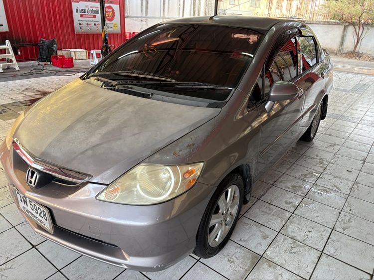 Honda City 2003 1.5 A i-DSi Sedan เบนซิน ไม่ติดแก๊ส เกียร์อัตโนมัติ บรอนซ์เงิน รูปที่ 2