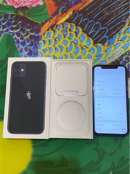 64 GB  ขาย iphone 11 TH  64G Color Black