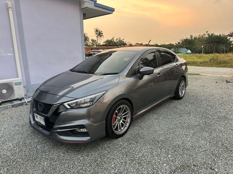 รถ Nissan Almera 1.0L Turbo VL CVT สี เทา