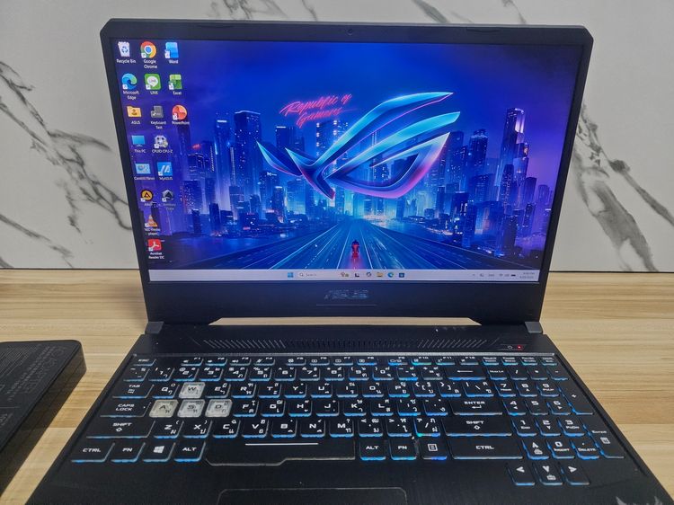 Tuf gaming RYZEN 7 3750H +GTX1660TI+15.6" Ram16+SSD512 เครื่องพร้อมใช้งาน รูปที่ 2
