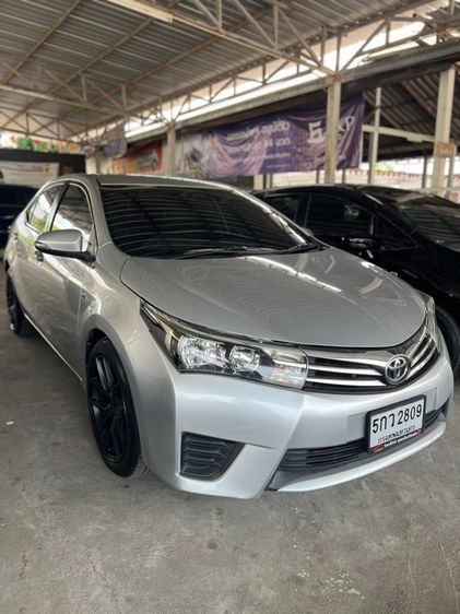 Toyota Corolla 2016 1.6 Sedan เบนซิน ไม่ติดแก๊ส เกียร์อัตโนมัติ เทา รูปที่ 2