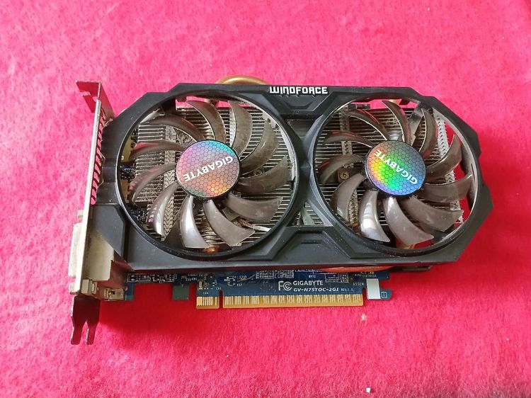 ขายการ์ดจอGIGABYTE GTX750 2G DDR5 128bits 