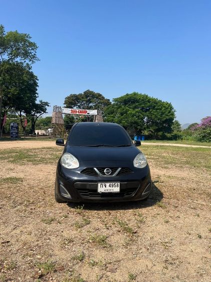 รถ Nissan March 1.2 E สี ดำ
