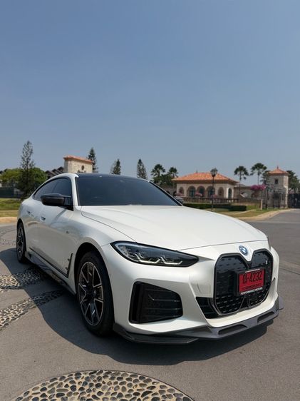 BMW I4 2024 eDrive35 M Sport Sedan ไฟฟ้า ไม่ติดแก๊ส เกียร์อัตโนมัติ ขาว รูปที่ 4