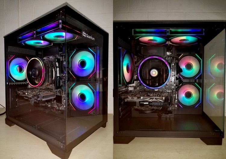 💥 COM เล่นสตรีมเกมส์  ทำงาน กราฟิก 3D ตัดต่อ 💥 CPU I5 10400F+GTX 1660 SUPER 6 GB+RAM 16 GB+M.2 NVme 256 GB+HDD 1000 GB 💥