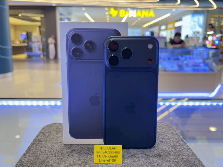 อื่นๆ 512 GB iPhone 17 Pro Max 512GB Batt99 ประกันศูนย์ไทย5เดือน ครบกล่อง