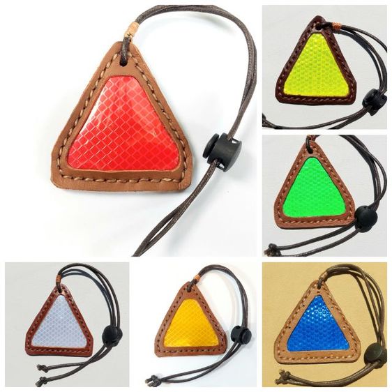 สามเหลี่ยมสะท้อนแสงสำหรับจักรยาน (Triangle Reflector) 
