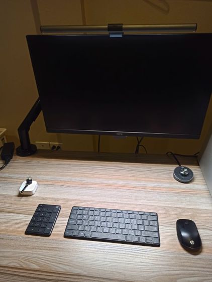 จอภาพ (2 ชุด) ขายจอ Monitor BenQ GW2780-ขายึดจอ Flexispot MA8 ×2