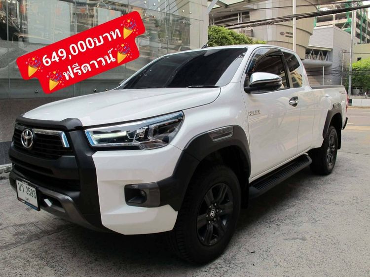 Toyota Hilux Revo 2025 Smart Cab 2.4 Entry Prerunner Pickup ดีเซล ไม่ติดแก๊ส เกียร์อัตโนมัติ ขาว