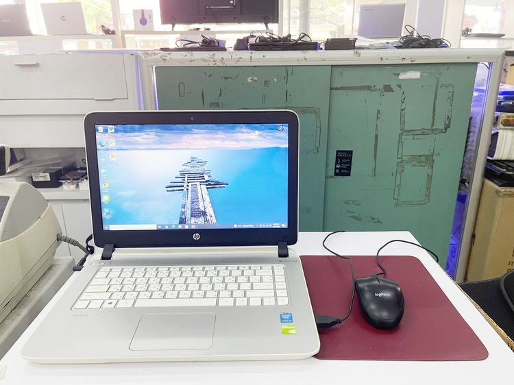 วินโดว์ 4 กิกะไบต์ HDMI ไม่ใช่ HP pavilion 14 i5 GEN 5 Ram 4 ใช้งานได้ดี ราคาถูกใจ
