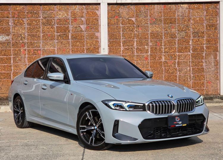 BMW Series 3 2024 320d Sedan ดีเซล ไม่ติดแก๊ส เกียร์อัตโนมัติ เทา รูปที่ 2
