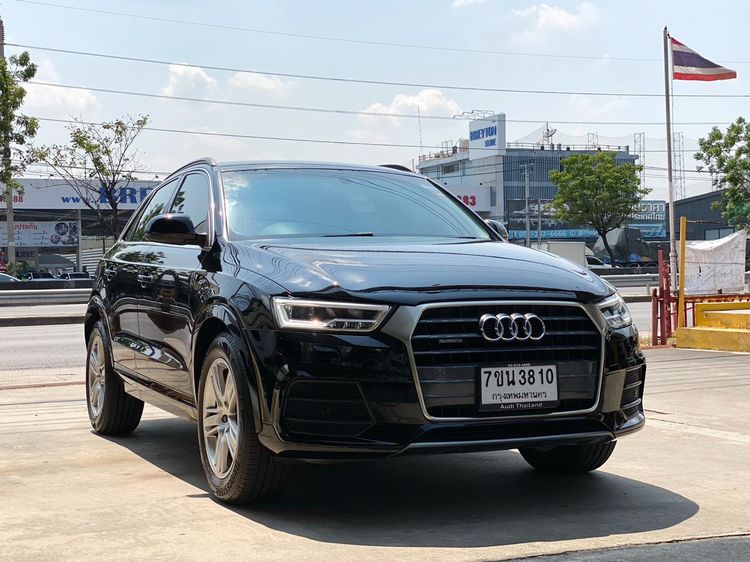 รถ Audi Audi Q3  2.0 TDI Quattro 4WD สี ดำ