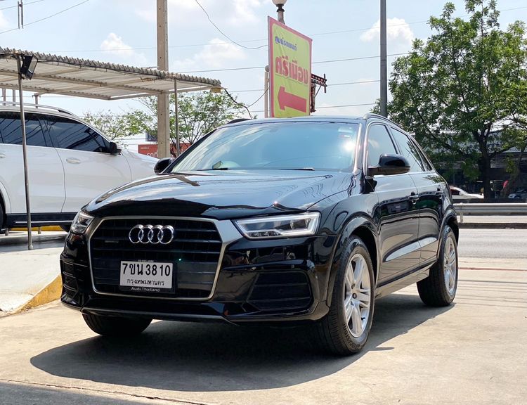 Audi Audi Q3  2017 2.0 TDI Quattro 4WD Utility-car ดีเซล ไม่ติดแก๊ส เกียร์อัตโนมัติ ดำ รูปที่ 4