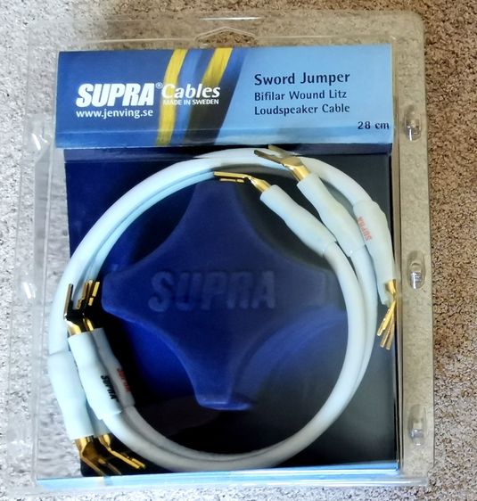 เครื่องเสียงไฮไฟ สาย Jumper - SUPRA SWORD