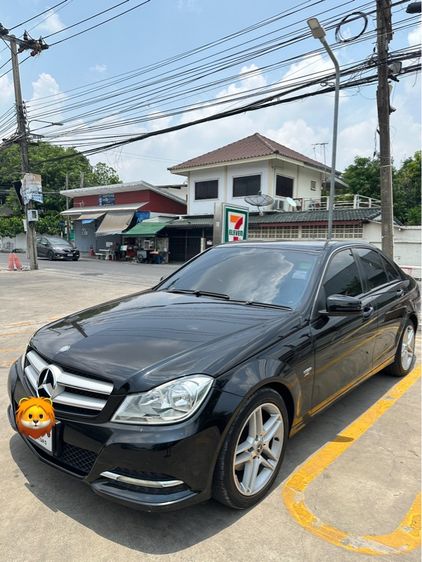 รถ Mercedes-Benz C-Class C200 CGI สี ดำ