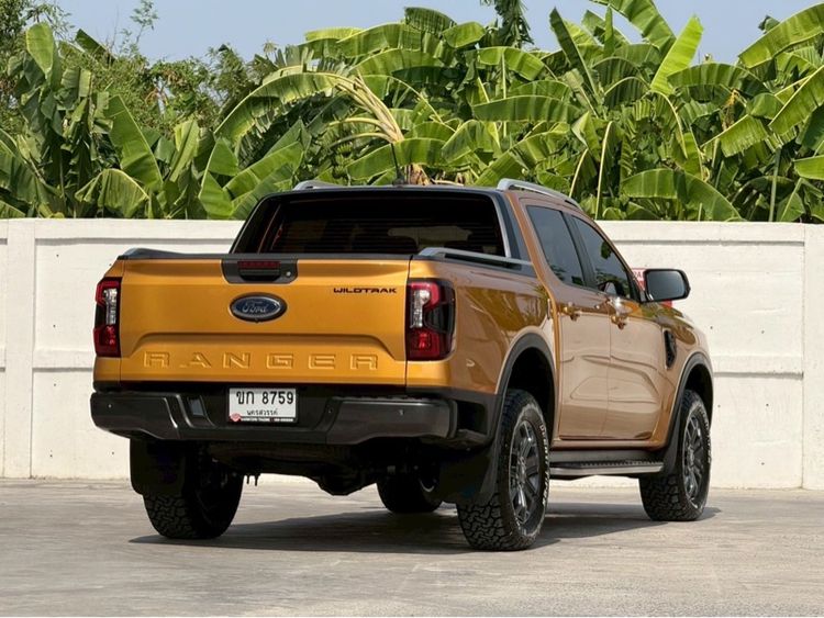 Ford Ranger 2022 2.0 Turbo Hi-Rider Wildtrak Pickup ดีเซล ไม่ติดแก๊ส เกียร์อัตโนมัติ เหลือง รูปที่ 4