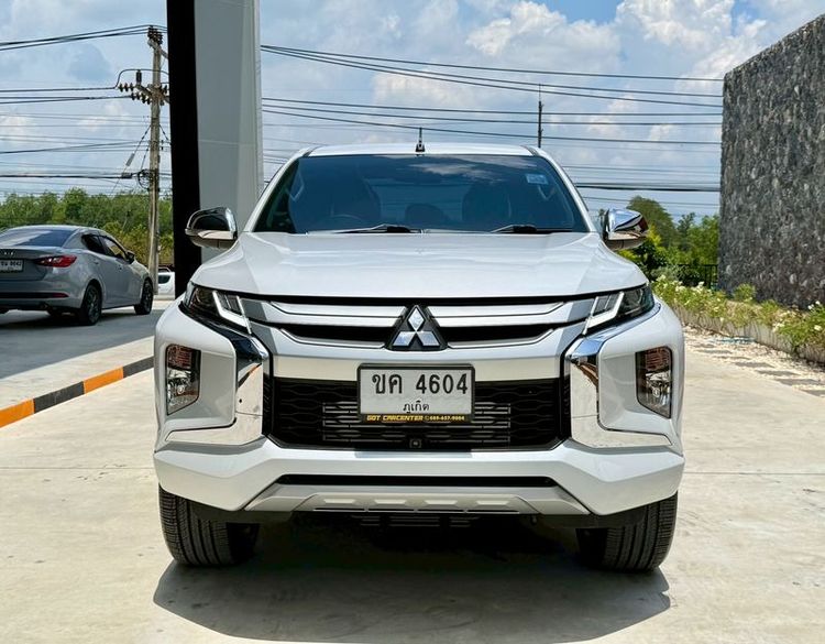 Mitsubishi Triton 2019 2.4 GLS Plus Pickup ดีเซล ไม่ติดแก๊ส เกียร์อัตโนมัติ ขาว รูปที่ 2