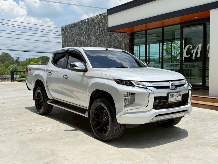 Mitsubishi Triton 2019 2.4 GLS Plus Pickup ดีเซล ไม่ติดแก๊ส เกียร์อัตโนมัติ ขาว รูปที่ 3