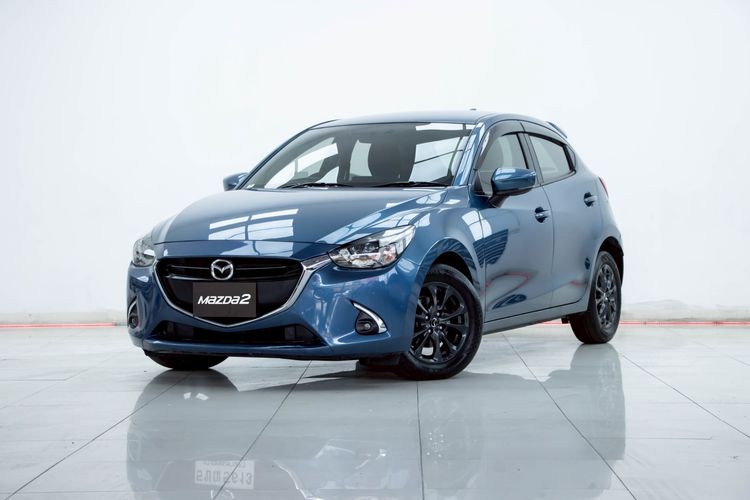 รถ Mazda Mazda 2 1.3 Sports High Connect สี น้ำเงิน