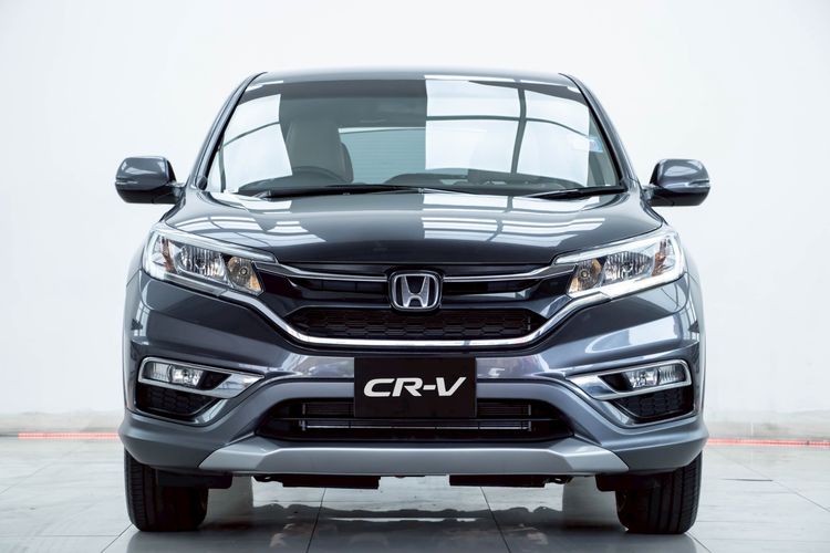 Honda CR-V 2016 2.0 E 4WD Utility-car เบนซิน ไม่ติดแก๊ส เกียร์อัตโนมัติ เทา รูปที่ 4
