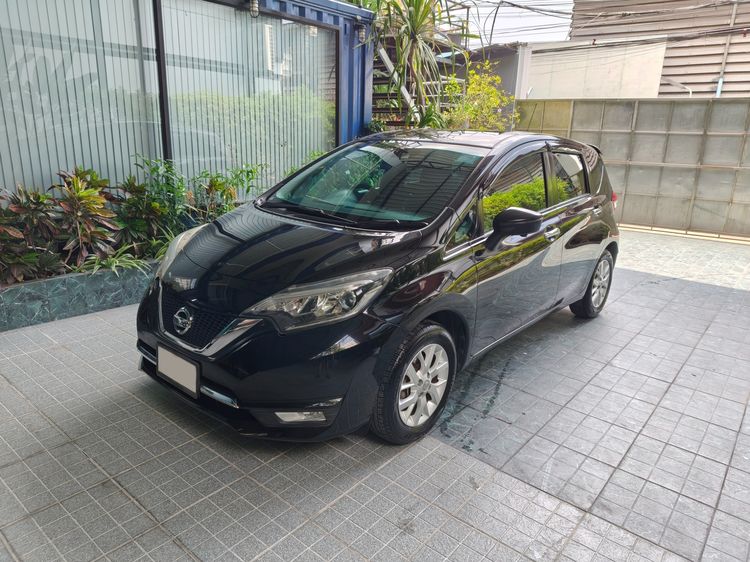 Nissan Note 2018 1.2 VL Sedan เบนซิน ไม่ติดแก๊ส เกียร์อัตโนมัติ ดำ