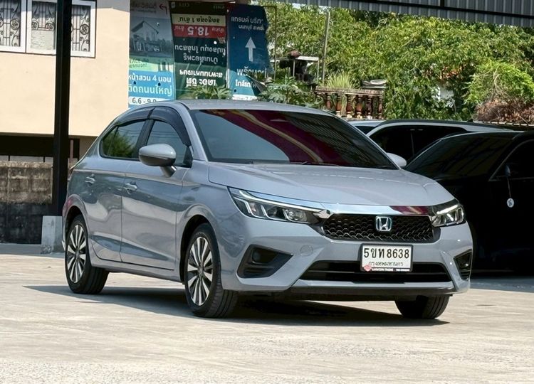 Honda City 2024 1.5 e:HEV SV Sedan ไฮบริด ไม่ติดแก๊ส เกียร์อัตโนมัติ เทา