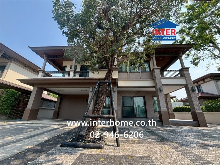 บ้านเดี่ยว 2 ชั้น 117.3 ตร.ว. หมู่บ้านมัณฑนาเลค วัชรพล ซอยสุขาภิบาล5 ซอย 63-2 ถนนสุขาภิบาล5 ถนนสายไหม เขตสายไหม กรุงเทพมหานคร รูปที่ 3