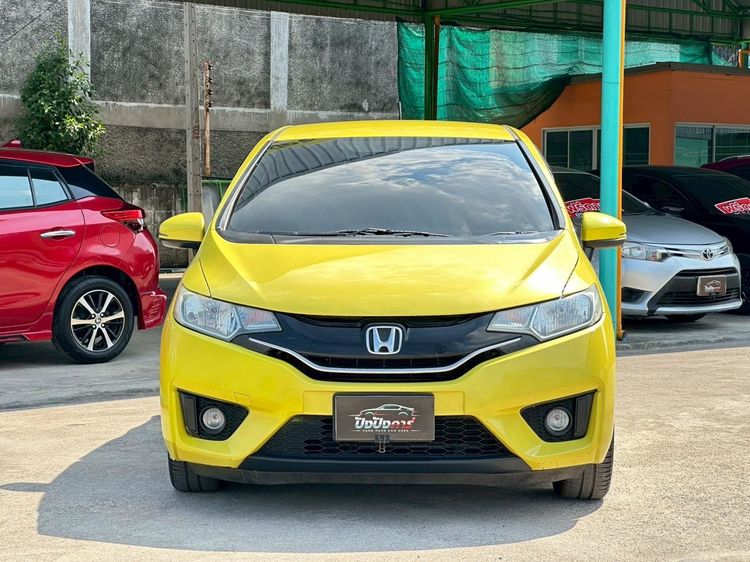 Honda Jazz 2015 1.5 SV i-VTEC Sedan เบนซิน ไม่ติดแก๊ส เกียร์อัตโนมัติ เหลือง รูปที่ 2