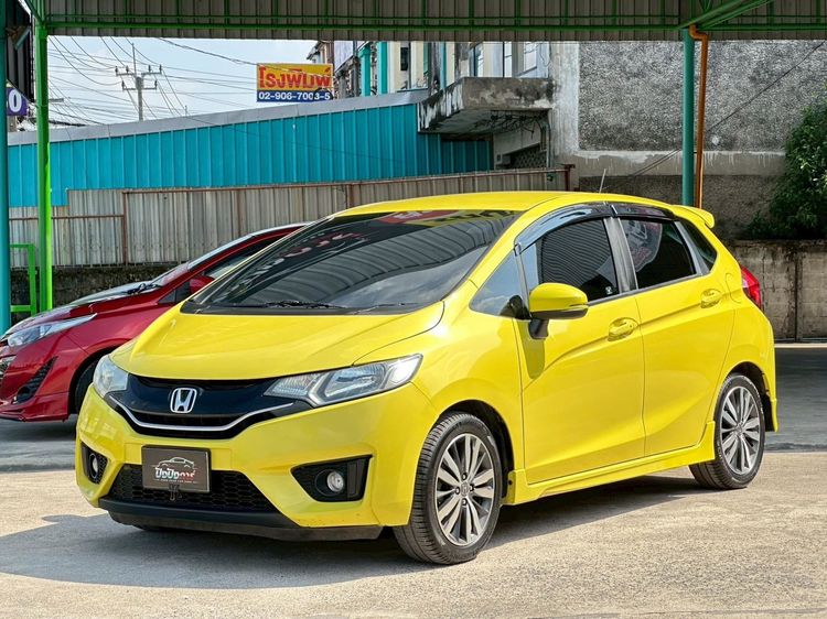 Honda Jazz 2015 1.5 SV i-VTEC Sedan เบนซิน ไม่ติดแก๊ส เกียร์อัตโนมัติ เหลือง รูปที่ 3