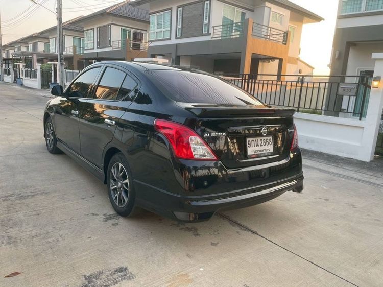 Nissan Almera 2020 1.2 E Sportech Sedan เบนซิน เกียร์อัตโนมัติ ดำ รูปที่ 4