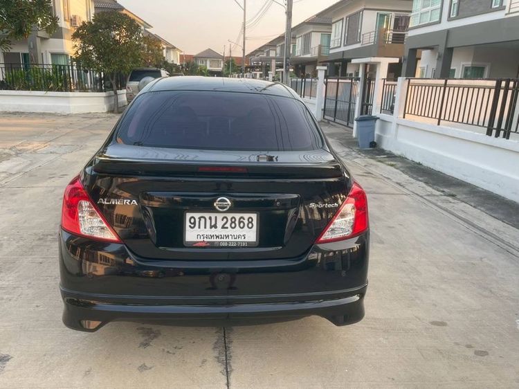 Nissan Almera 2020 1.2 E Sportech Sedan เบนซิน เกียร์อัตโนมัติ ดำ รูปที่ 3
