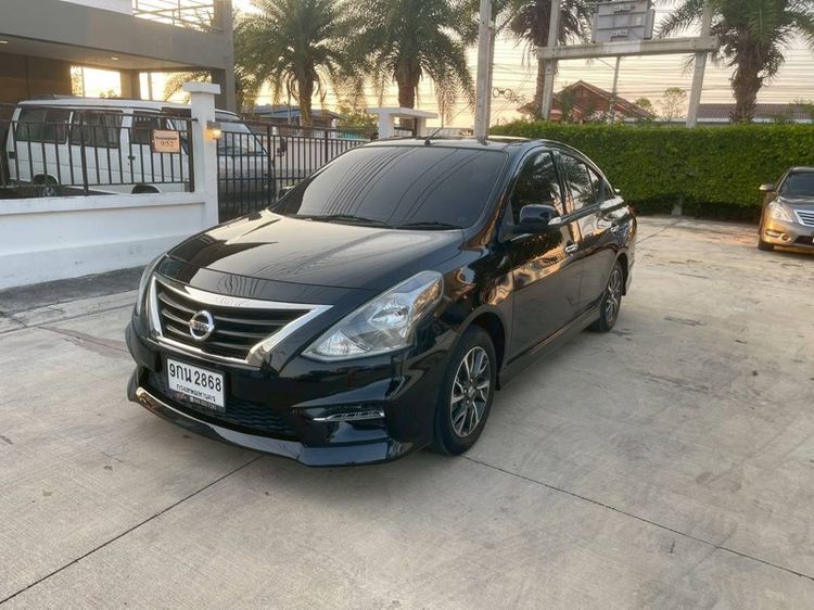 Nissan Almera 2020 1.2 E Sportech Sedan เบนซิน เกียร์อัตโนมัติ ดำ รูปที่ 2