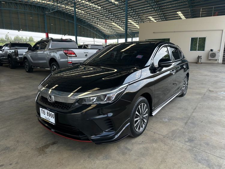 Honda City 2021 1.0 SV Sedan เบนซิน ไม่ติดแก๊ส เกียร์อัตโนมัติ ดำ