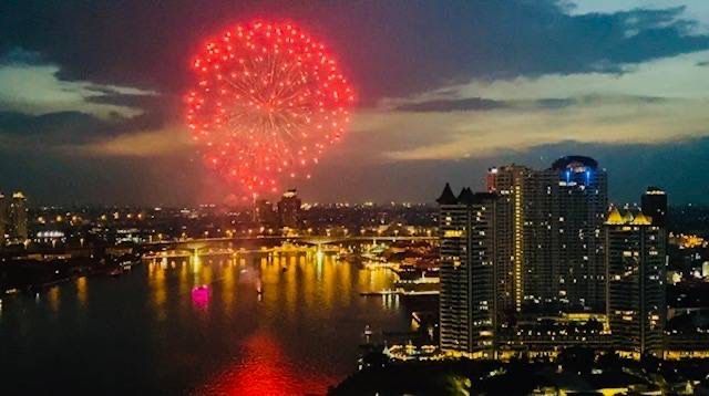 เลี้ยงสัตว์ได้ ตกแต่งครบ Luxury 3BR Riverside Condo Near Shrewsbury International School, Pet-Friendly High Floor 242sqm รูปที่ 2
