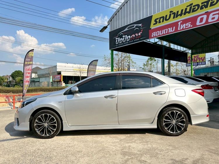 Toyota Altis 2015 1.8 S Sedan เบนซิน ไม่ติดแก๊ส เกียร์อัตโนมัติ เทา รูปที่ 4