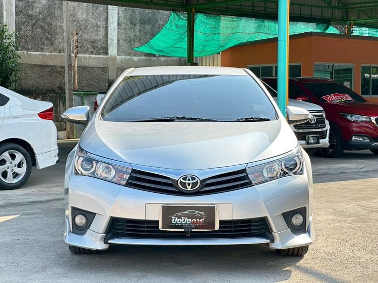 Toyota Altis 2015 1.8 S Sedan เบนซิน ไม่ติดแก๊ส เกียร์อัตโนมัติ เทา รูปที่ 2