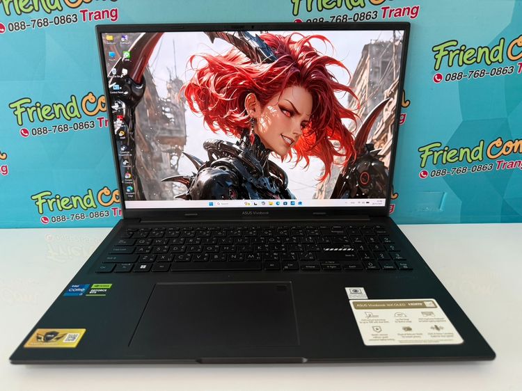 วินโดว์ 16 กิกะไบต์ HDMI ไม่ใช่ Asus Vivobook 16X K3605ZC Core i7 Ram 16 Rtx 3050 SSD 512